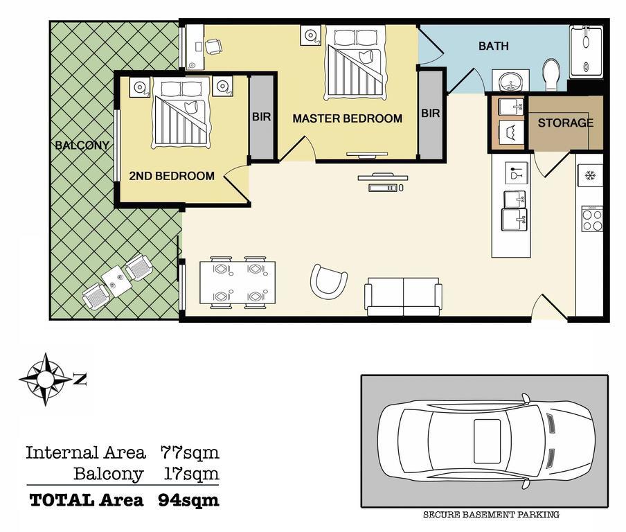 ☆ Heart Of St Kilda ☆ Infinity Pool+Parking+Wifi Appartement Melbourne Buitenkant foto
